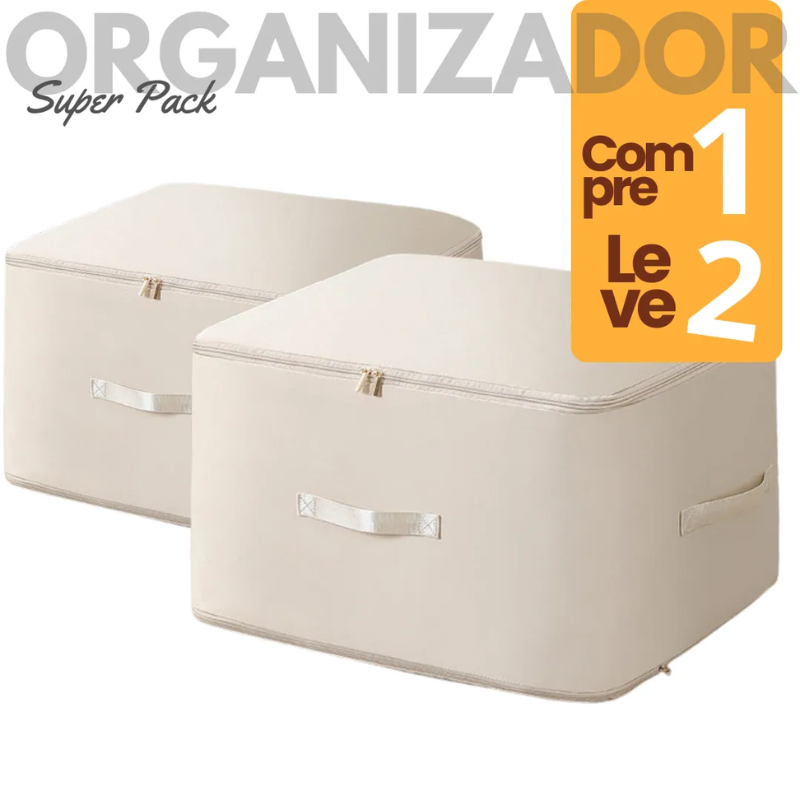 Organizador de Compressão Super Pack – Compre 1 Leve 2